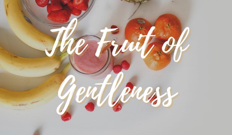 Growing and Cultivating the Fruit of Gentleness