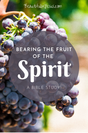 A Bible study on the relationship between abiding in Christ and bearing the fruit of the Holy Spirit