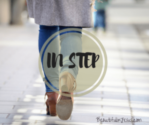 In step with the Holy Spirit