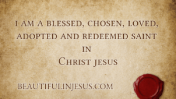 Your true identity in Christ