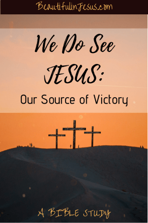 We Do See Jesus: Our Source of Victory: A Bible Study on Hebrews 2:9