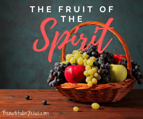 What is the fruit of the Spirit?